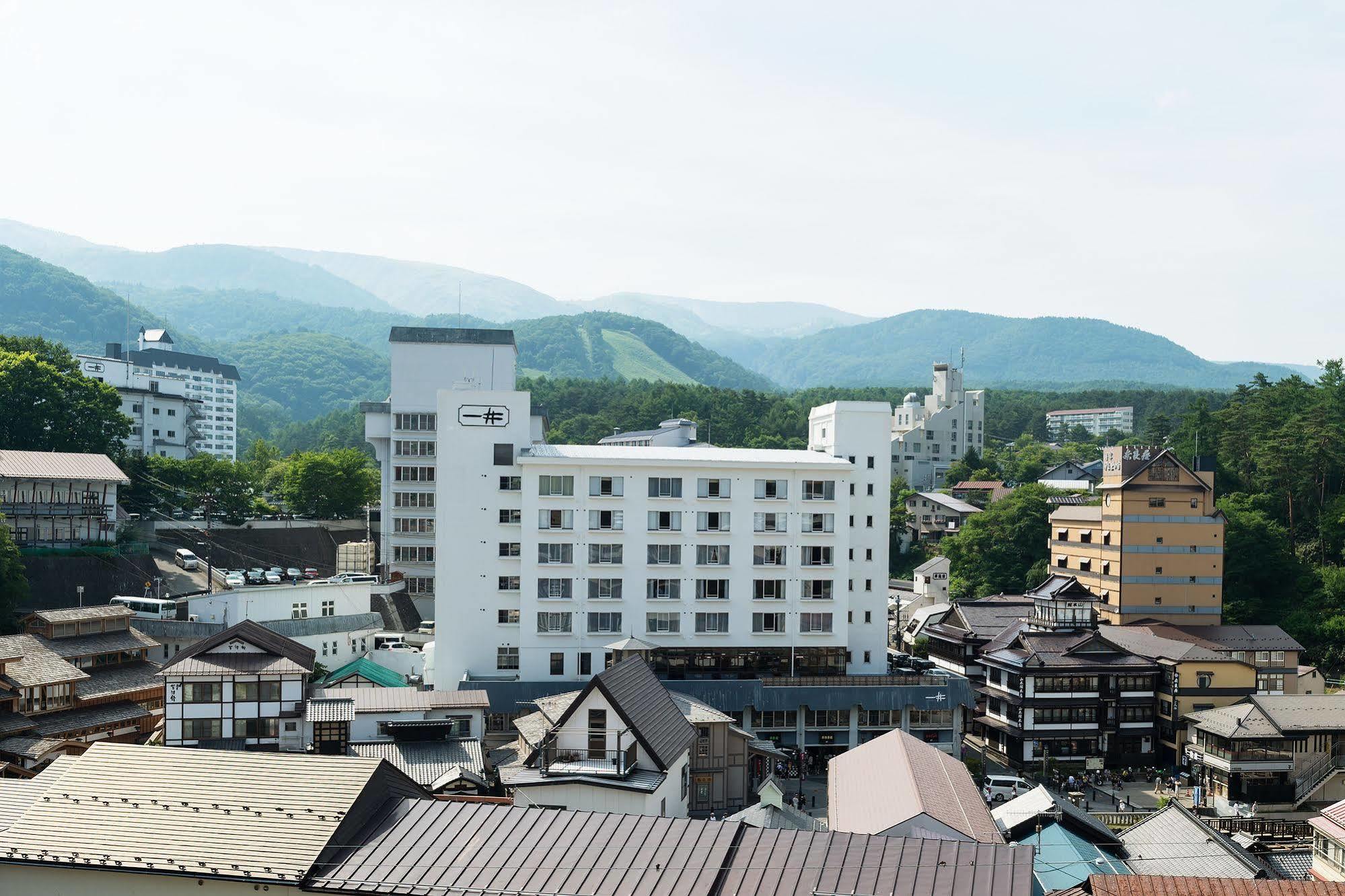 Kusatsu Onsen Futabaya Esterno foto